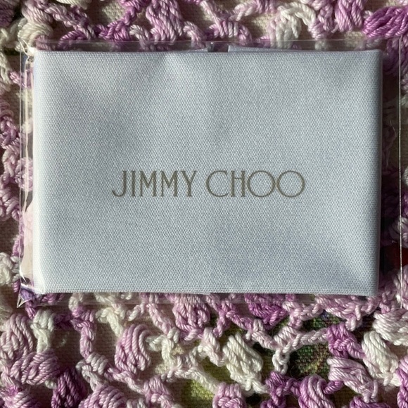 ๐ JIMMY CHOO EYEGLASS CLEANING CLOTH ๐ NWOT ๐ - Picture 15 of 16